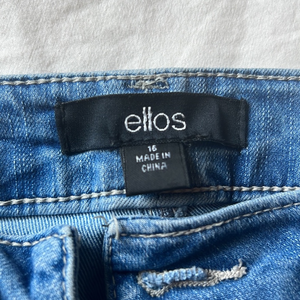 Ellos Jean Shorts Size: 16 - Picture 3 of 7